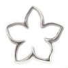 Sterling Silver Bead Frame 21mm Flower [1]