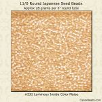 Matsuno 11/0:0231 Maize, Luminous  [28g]