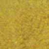 Miyuki 3mm Cube Seed Beads:Yellow Transparent [25g]