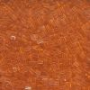 Miyuki 3mm Cube Seed Beads:Orange Transparent [25g]