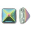 Pyramid 2-Hole 12mm:Crystal Vitral [12]