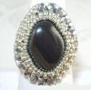 Rings:Hematite Size 7