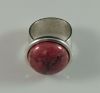 Ring:Round Rhodenite Gemstone