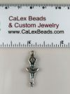 .925 Sterling Silver Charm:Ballerina [ea]