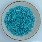 Toho Size 3 Bugle Beads 9mm:Turquoise, Opaque [25g]