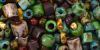 Toho Seed Bead Shape/Color Mix:Opaque Picasso [24g]