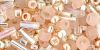 Toho Seed Bead Shape/Color Mix:Bara Rose [24g]