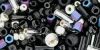 Toho Seed Bead Shape/Color Mix:Yozora Black & Silver [24g]