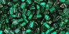Toho Triangle 11/0:Emerald Green, Silver Lined [17g]
