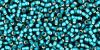 Toho 15/0 Seed Beads:#0027BDF Silver Lined Matte Teal [9g]