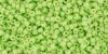 Toho 15/0 Seed Beads:#0044 Opaque Sour Apple [9g]