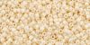 Toho 15/0 Seed Beads:#0123 Opaque Lusterd Light Beige [9g]