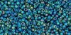 Toho 15/0 Seed Beads:#0167BD Transparent AB Teal [9g]